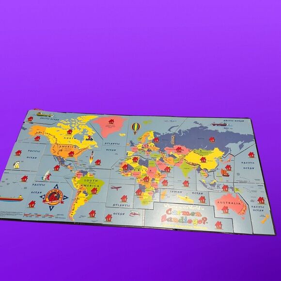 Vintage 1994 Where in the World is Carmen Sandiego? (Junior Detective Edition) - Picture 4 of 8
